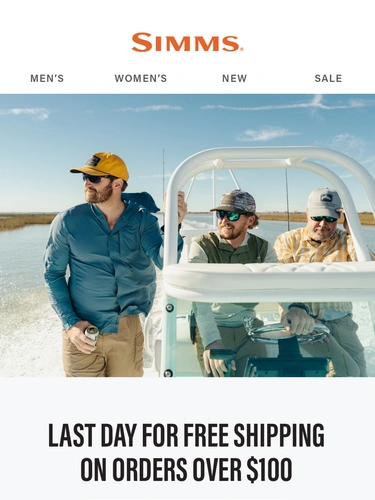 Simms Fishing Newsletter
