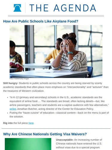 Heritage Foundation Newsletter