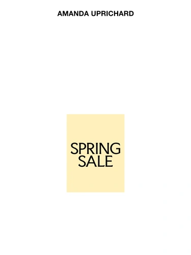 Amanda Uprichard Sale Announcement
