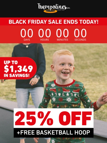 Trampolines.com Sale Announcement