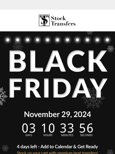Stock Transfers Sale Announcement