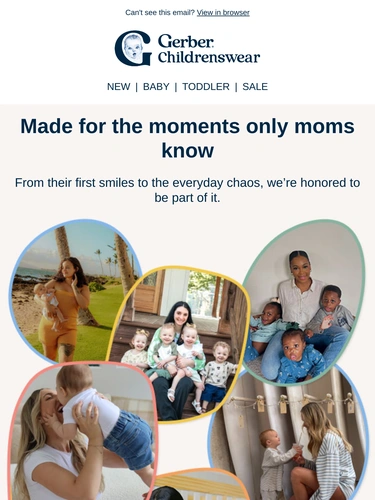 Gerber Childrenswear Newsletter