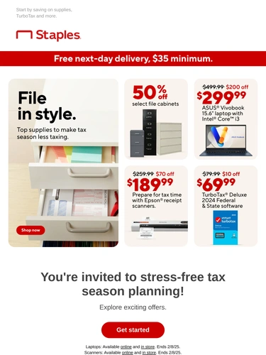 Staples Sale Announcement