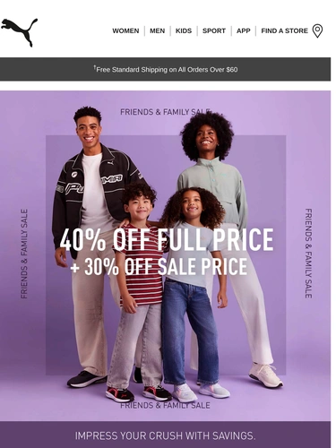 Puma Sale Announcement