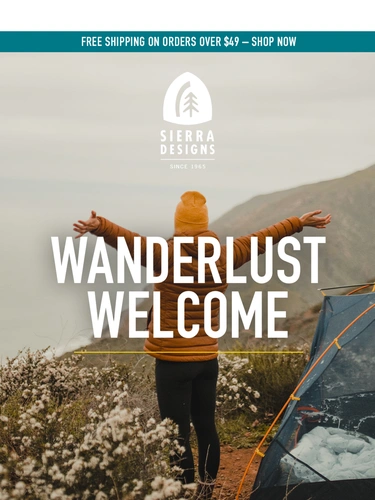 Sierra Designs Newsletter