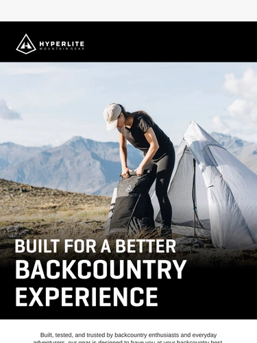Hyperlite Mountain Gear Welcome Series