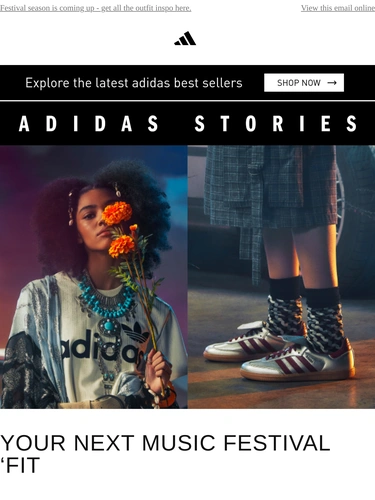 Adidas Newsletter
