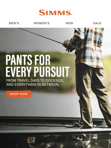 Simms Fishing Newsletter