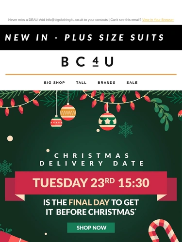 BigClothing4U Sale Announcement
