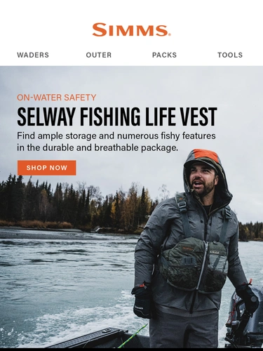 Simms Fishing Newsletter