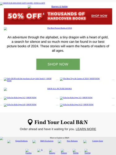 Barnes & Noble Newsletter