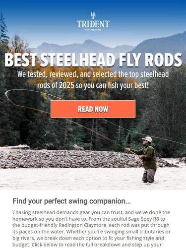 Trident Fly Fishing Sale Announcement