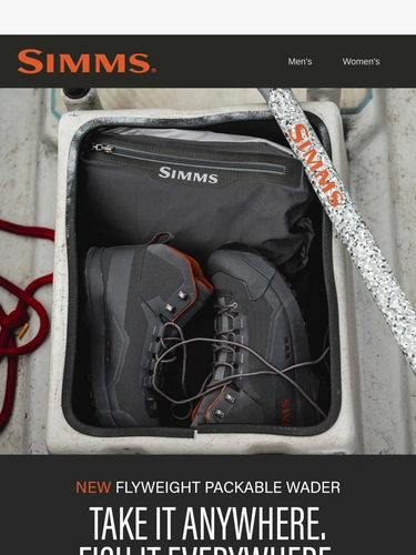 Simms Fishing Product Launch