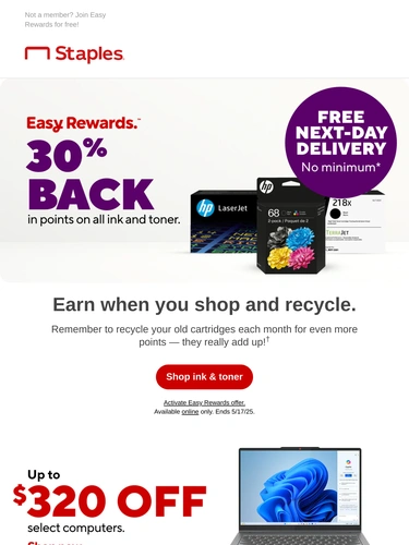 Staples Loyalty Program
