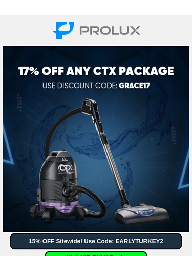ProLux Cleaners Sale Announcement