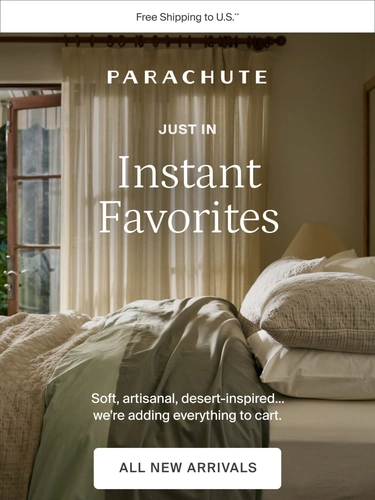 Parachute Home Sale Announcement
