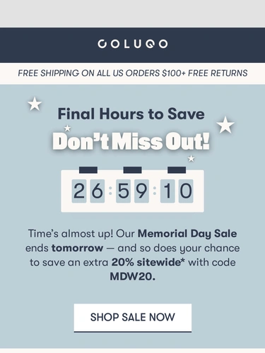 Colugo Sale Announcement