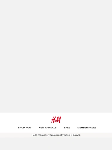 H&M Sale Announcement