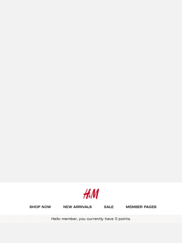 H&M Sale Announcement
