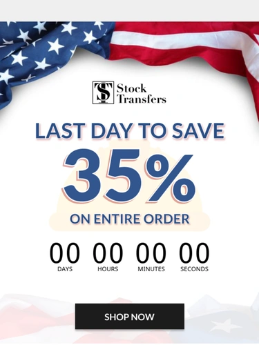 Stock Transfers Sale Announcement