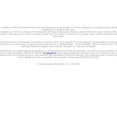 Sergent Major Sale Announcement