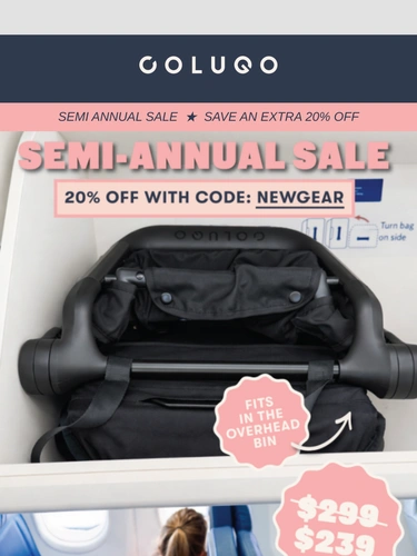 Colugo Sale Announcement