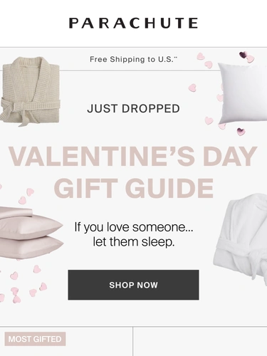 Parachute Home Sale Announcement