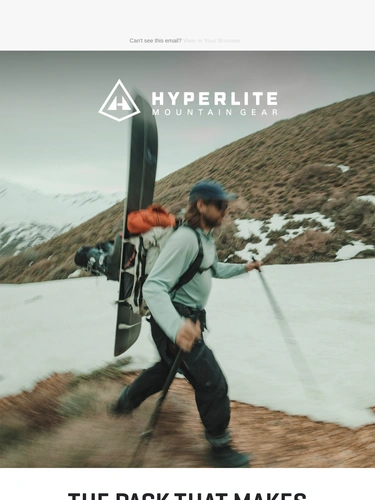 Hyperlite Mountain Gear Sale Announcement