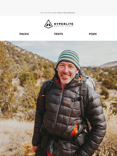 Hyperlite Mountain Gear Newsletter
