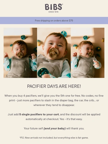 Bibs World Sale Announcement