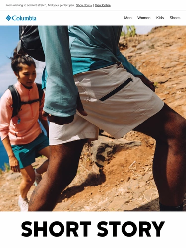 Columbia Sportswear Newsletter