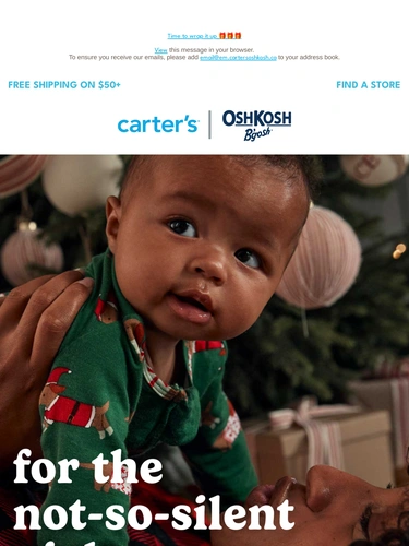 Carter's OshKosh Sale Announcement