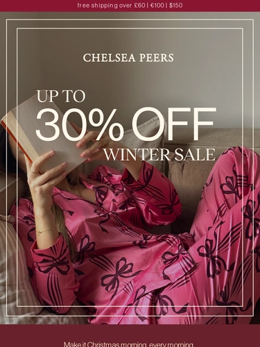 Chelsea Peers Sale Announcement