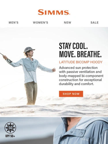 Simms Fishing Newsletter