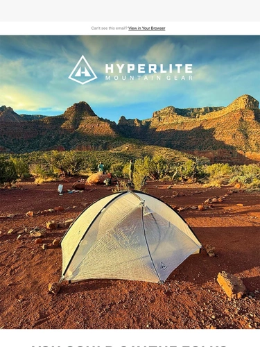 Hyperlite Mountain Gear Newsletter