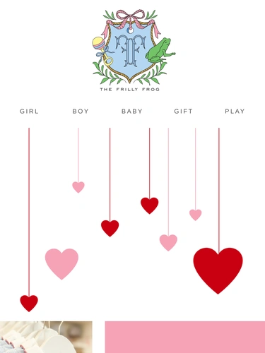 The Frilly Frog Sale Announcement