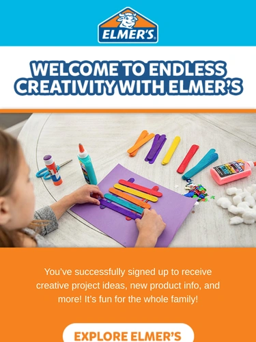 Elmer's Products Subscription Confirmation