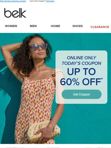 Belk Sale Announcement