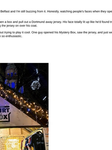 Shirt in a Box Newsletter