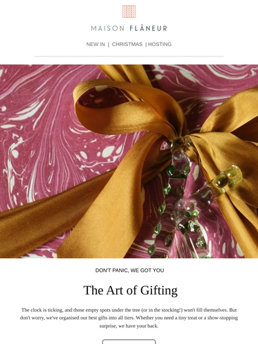 Maison Flaneur Newsletter