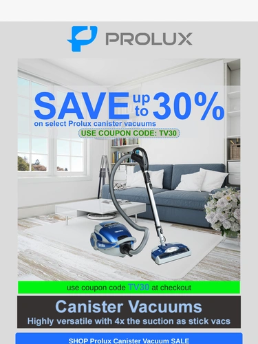 ProLux Cleaners Sale Announcement