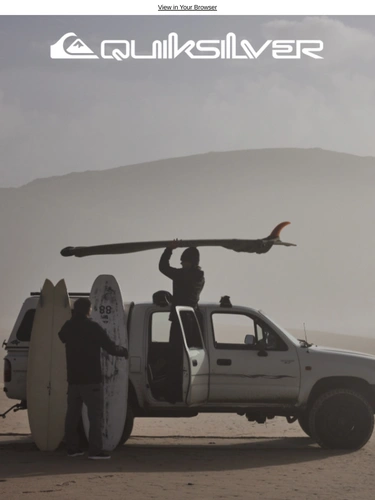 Quiksilver Newsletter