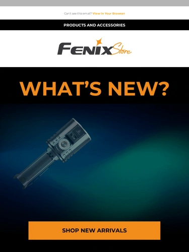 Fenix Store Sale Announcement