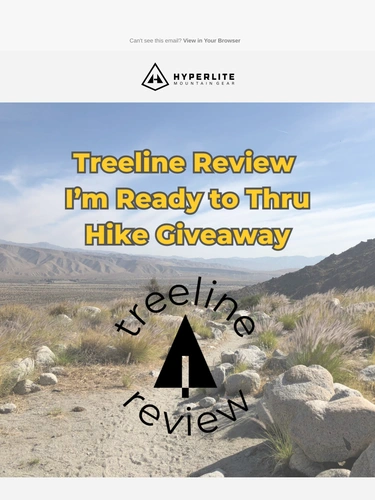Hyperlite Mountain Gear Event Invitation