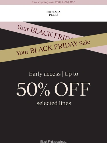Chelsea Peers Sale Announcement
