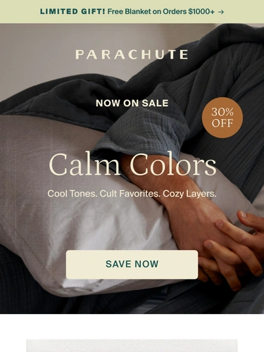 Parachute Home Sale Announcement