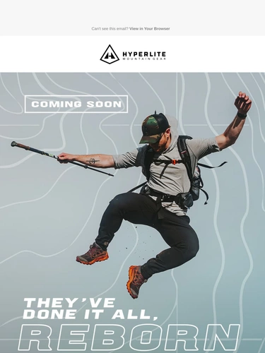 Hyperlite Mountain Gear Newsletter