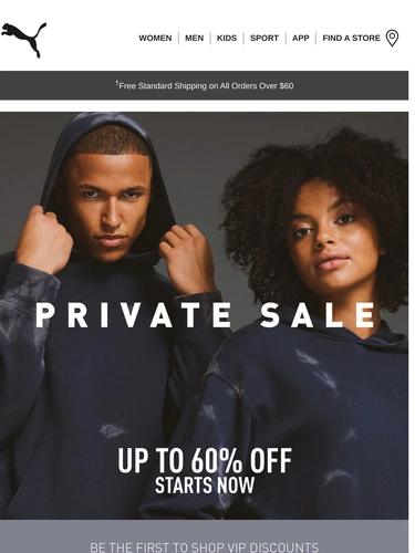 Puma Sale Announcement