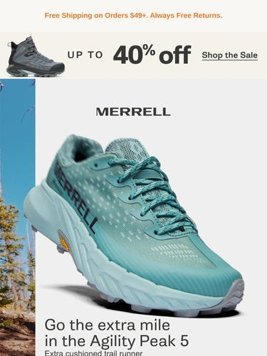 Merrell Sale Announcement