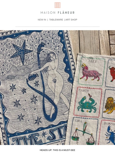 Maison Flaneur Sale Announcement